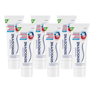 Sensodyne Gevoeligheid & Tandvlees Tandpasta Multiverpakking 6x75ML Sensodyne Gevoeligheid & Tandvlees Tandpasta Multiverpakking 6x75ML