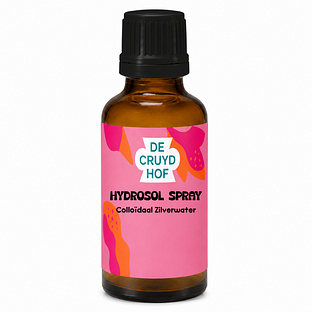 De Cruydhof Cruydhof Colloïdaal Zilverwater/Hydrosol Spray 100ML