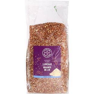 Your Organic Nature Gebroken Lijnzaad 400GR