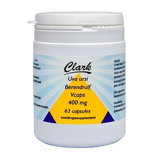 Clark Uva Ursi 400mg Capsules 63CP
