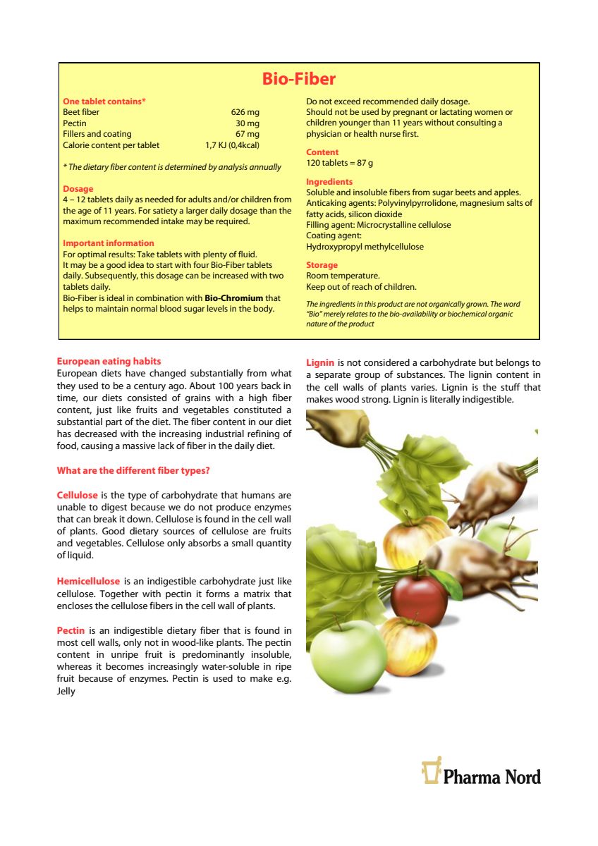 Bio-Fiber Tabletten afbeelding van document #2, info_folder