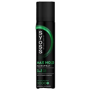 Syoss 3in1 Max Hold Hairspray Hold 5 75ML Syoss 3in1 Max Hold Hairspray Hold 5 75ML