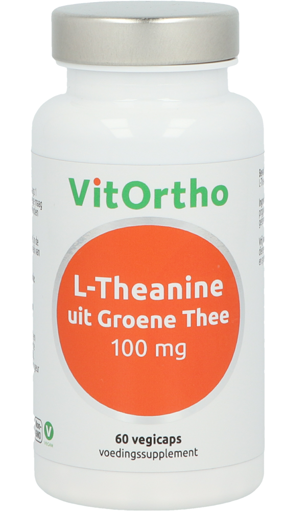VitOrtho L-Theanine uit Groene Thee Vegicaps afbeelding 1