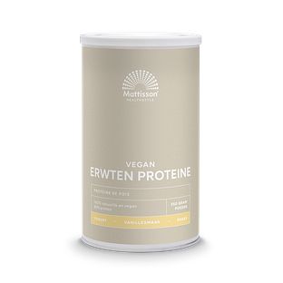 Mattisson HealthStyle Vegan Erwten Proteïne Poeder Vanille 350GR
