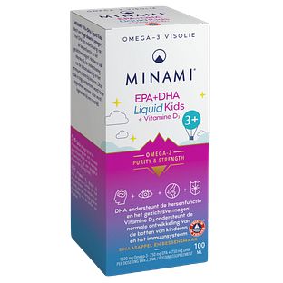 Minami EPA & DHA liquid Kids - Vetzurenpreparaat 100ML