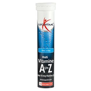 Lucovitaal Multi A-Z Bruistabletten 20TB
