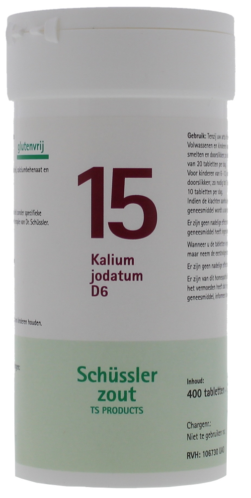 Pfluger Celzout 15 Kalium Jodatum D6 Tabletten afbeelding