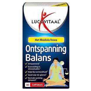 Lucovitaal Ontspanning Balans Capsules 30CP