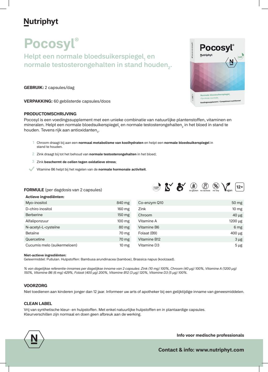 Pocosyl Capsules afbeelding van document #1, instructions