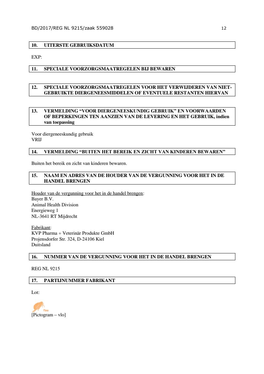 Kat 80 afbeelding van document #12, instructions