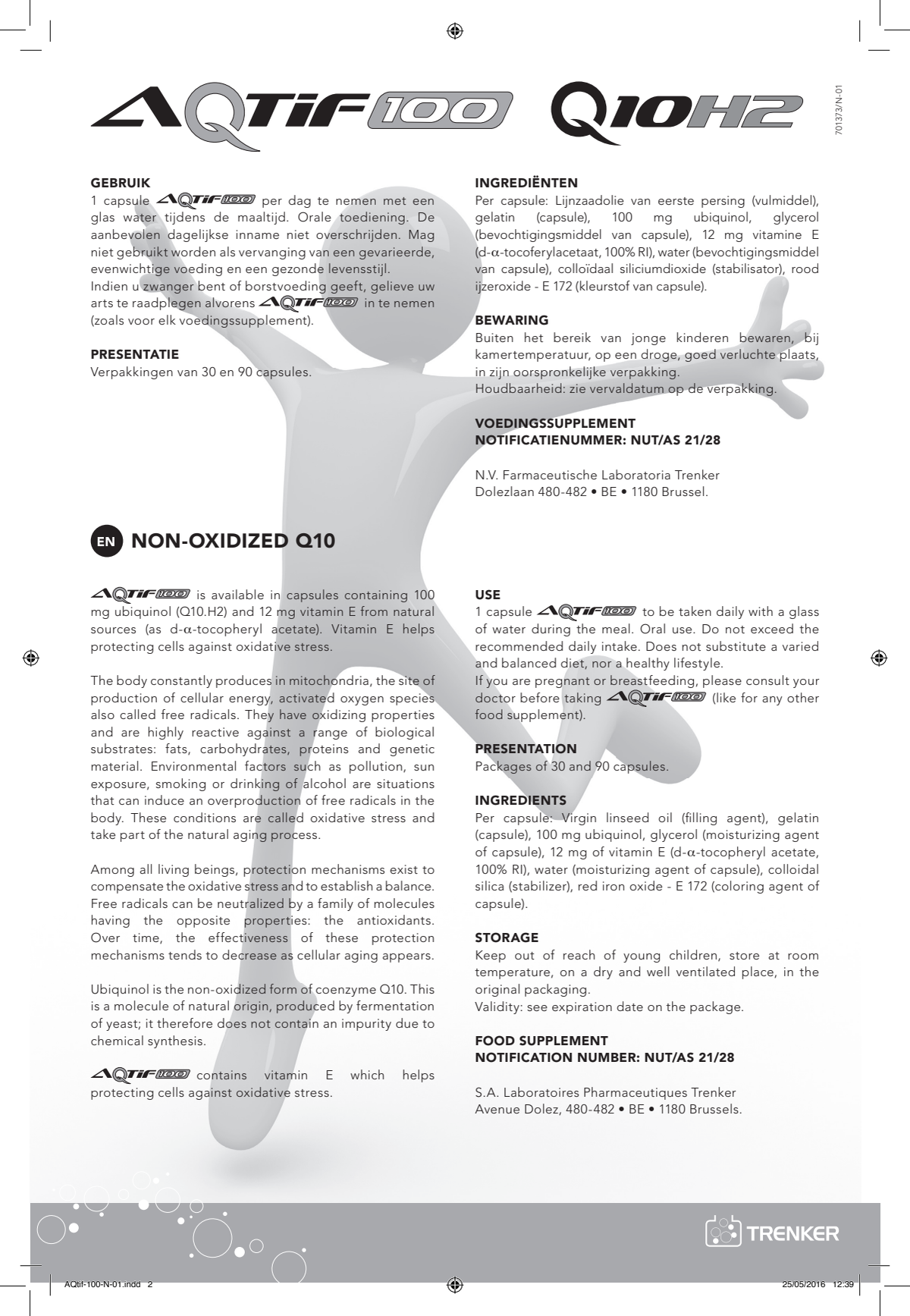 Aqtif 100 Capsules afbeelding van document #2, instructions