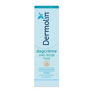 Dermolin Dagcrème Zeer Droge Huid - SPF25 50ML Dermolin Dagcrème Zeer Droge Huid - SPF25 50ML