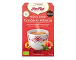 Yogi Tea Positive Energy Cranberry Hibiscus 17ST
