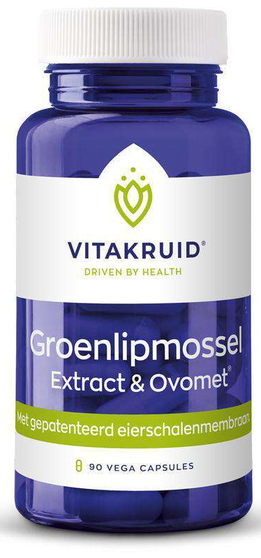 Vitakruid Groenlipmossel extract & Ovomet Eierschaalmembraam 90VCP