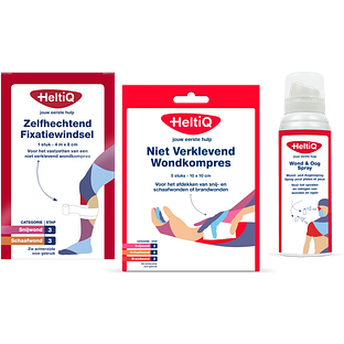 HeltiQ Schaafwond Pakket 3 stuks 3ST HeltiQ Schaafwond Pakket 3 stuks 3ST