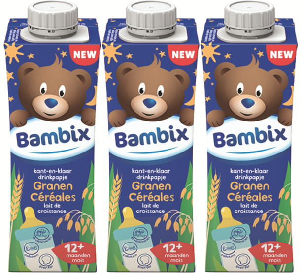 Bambix Drinkpap Kant-en-Klaar Granen 12+ 750ML