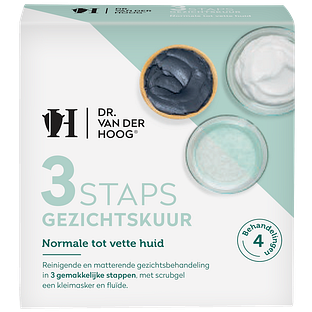 Dr Van der Hoog Dr Van Der Hoog 3 Staps Gezichtskuur Normale tot Vette Huid 3ST