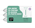 Naif Baby & Kids Water Babydoekjes 3 x 54 stuks 162ST