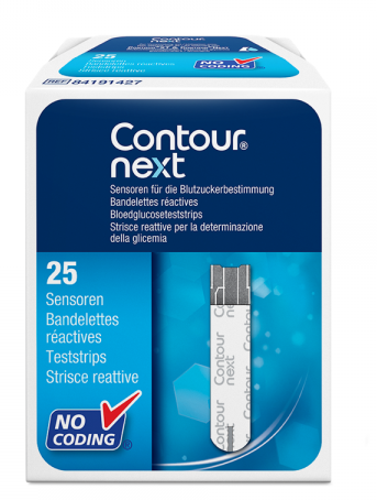 Bayer Contour Next Gluco Test Strips 25st afbeelding