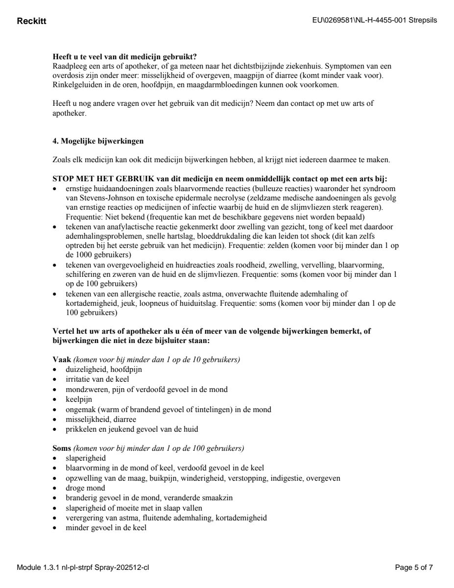 8,75mg Keelspray afbeelding van document #5, leaflet