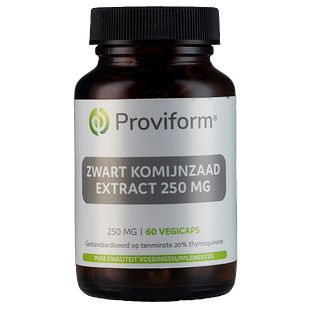 Proviform Zwart Komijnzaad Extract Vegicaps 60VCP Proviform Zwart Komijnzaad Extract Vegicaps 60VCP