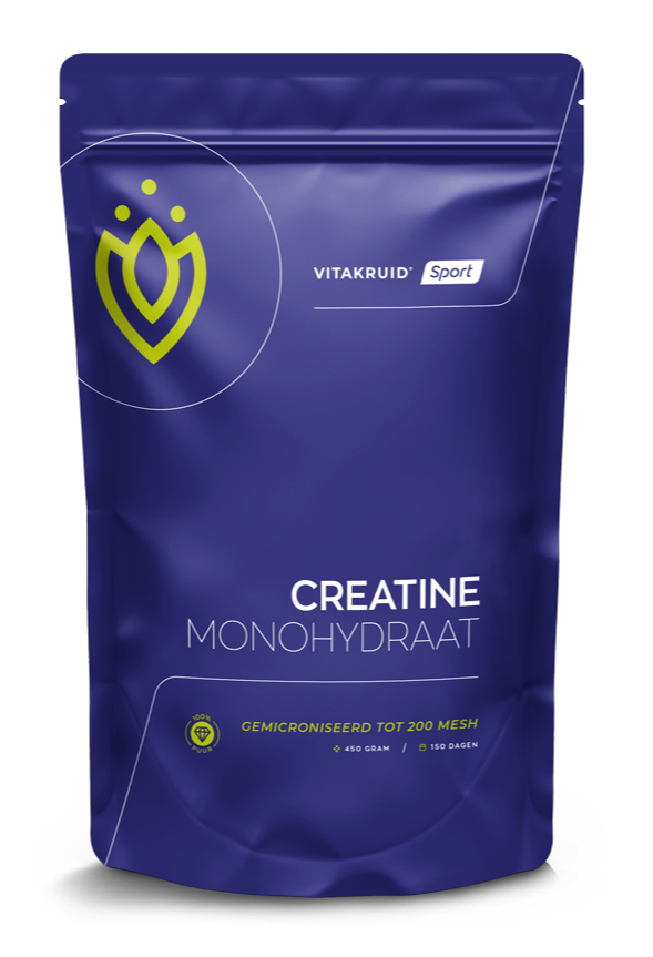 Vitakruid Creatine Monohydraat gemicroniseerd tot 200 mesh 450GR