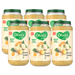 Olvarit 12m+ Bloemkool Aardappel Ei 250GR
