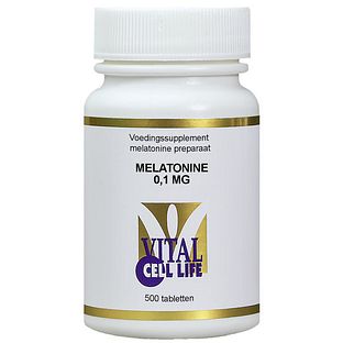 Vital Cell Life Melatonine 0,1mg Tabletten 500TB