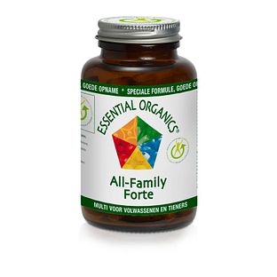 Essential Organics All-Family Forte Multivitamine Tabletten 90TB Essential Organics All-Family Forte Multivitamine Tabletten 90TB