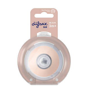 Difrax Mammafeel Dynamische Flessenspeen Slow 3+ 1ST