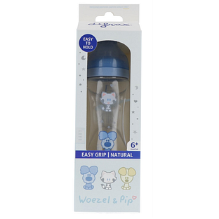 Difrax Handgreep Babyfles 240ml - Woezel & Pip 1ST