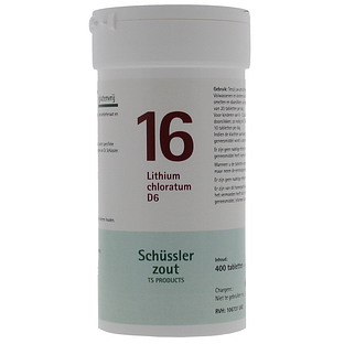 Pfluger Celzout 16 Litium Chloratum D6 Tabletten 400TB