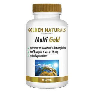 Golden Naturals Multi Gold Capsules 60CP Golden Naturals Multi Gold Capsules 60CP
