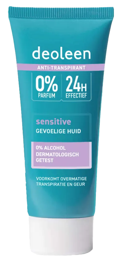 Deoleen Anti-transpirant Deodorant Crème Sensitive afbeelding