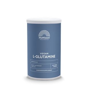 Mattisson HealthStyle L-Glutamine Poeder 250GR Mattisson HealthStyle L-Glutamine Poeder 250GR
