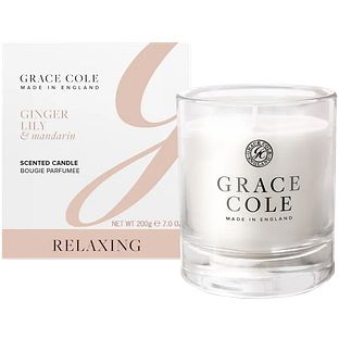Grace Cole Ginger Lily & Mandarin Scented Candle 1ST