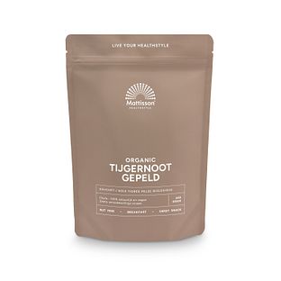 Mattisson HealthStyle Biologische Chufa Tijgernoot Gepeld 450GR