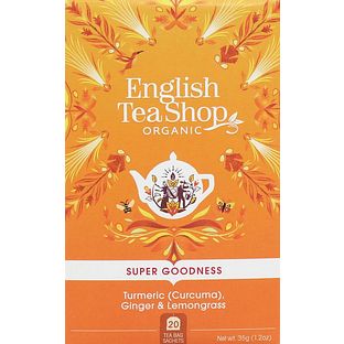 English Tea Shop Curcuma, Ginger & Lemongrass Thee 20ZK