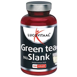 Lucovitaal NuSlank Green Tea Lemon Drink Powder 130GR