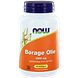 NOW Borage Olie 1000mg Capsules 60ST