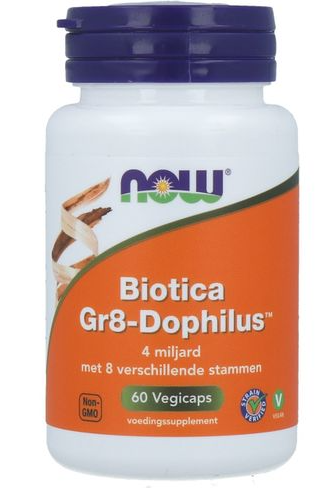 NOW Biotica Gr8-Dophilus Capsules 60CP