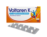 Voltaren K 12,5 mg pijnstiller Filmomhulde Tabletten Diclofenac-Kalium 10TB