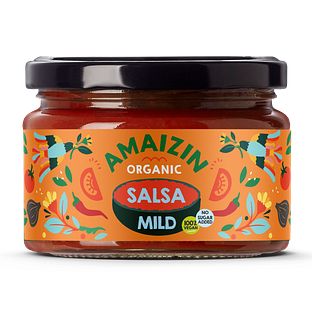 Amaizin Organic Salsa Mild 260GR Amaizin Organic Salsa Mild 260GR