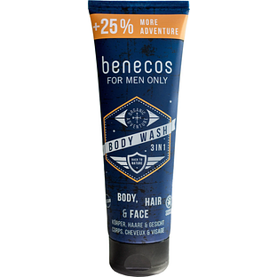 Benecos For Men Only  3-in-1 Bodywash 250ML