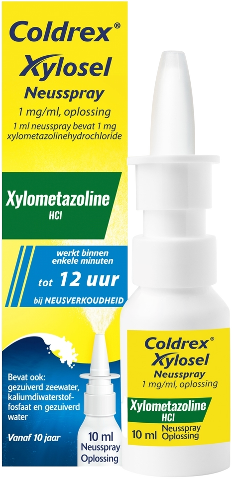 Coldrex Neusspray Xylosel 1mg/ml - xylometazoline neusspray bij neusverkoudheid afbeelding