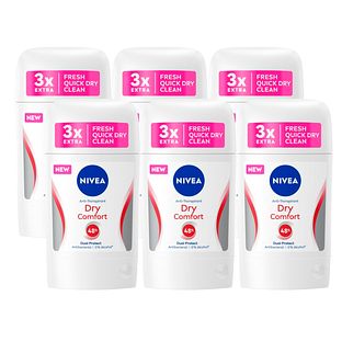 Nivea Dry Comfort Deostick Voordeelverpakking 6x50ML