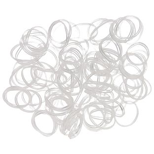 Hair Mode Rasta Elastiekjes Transparant 250ST