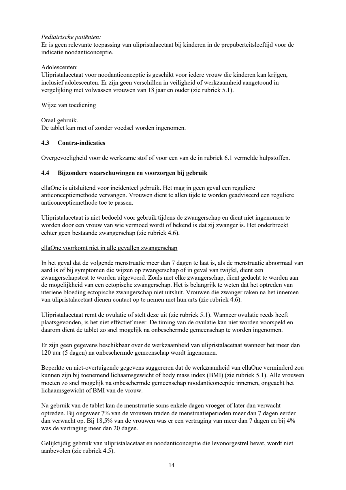 Noodanticonceptie Tablet afbeelding van document #14, leaflet