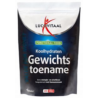 Lucovitaal Koolhydraten Gewichtstoename Poeder 375GR