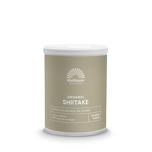 Mattisson HealthStyle Biologische Shiitake Poeder 100GR